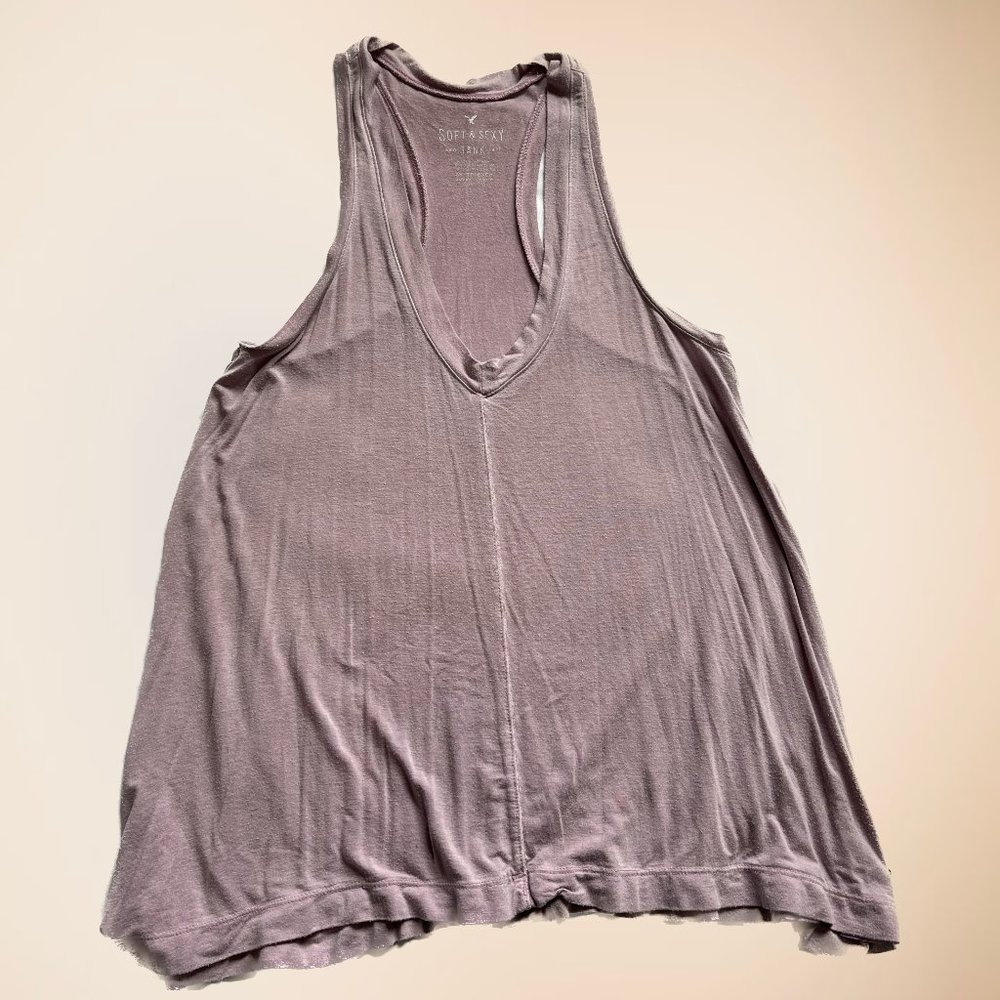 Flowy Lavender Tank Top